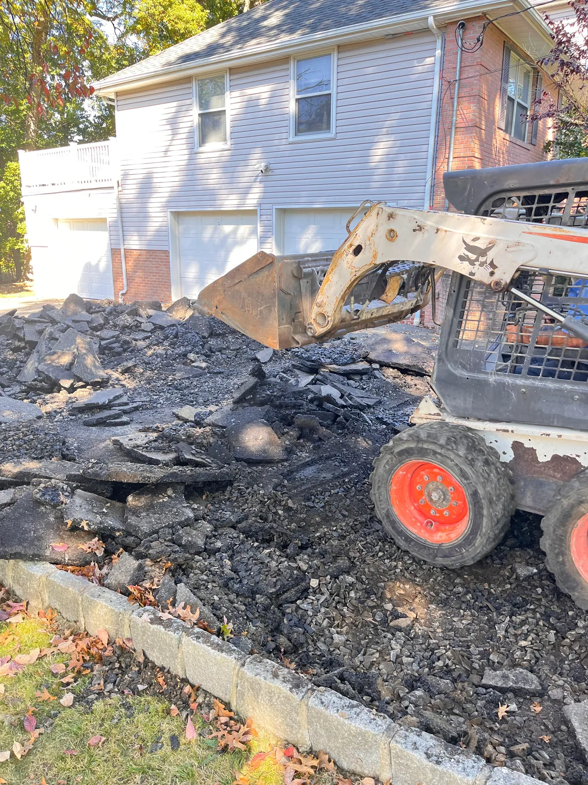 Skid-steer demolition